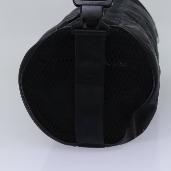 CHANEL Sports Line Drum bag Shoulder Bag Vinyl Black CC Auth bs15851 - Picture 4 of 16